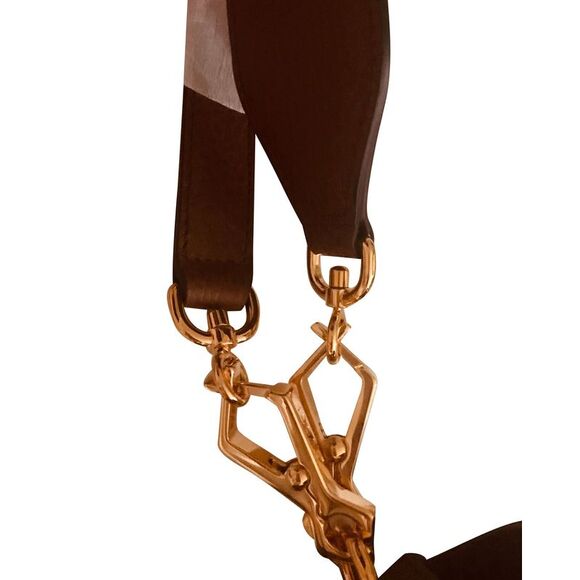 Gucci Horsebit 1955 Mini Shoulder Bag in Brown Canvas and Leather - Picture 12 of 12